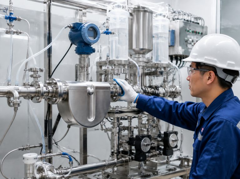 南通科里奥利液体质量流量计